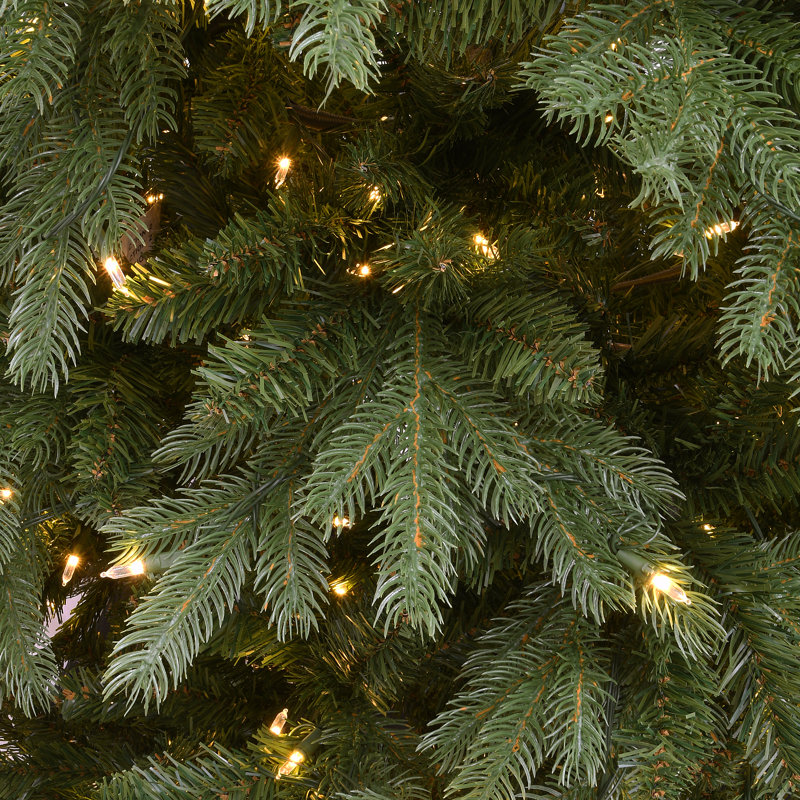 Arbre de Noël artificiel épinette vert 7,5 pi avec 550 lumières DEL