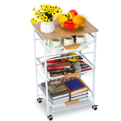 29.9'' H x 16.7'' W Utility Cart