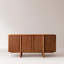 Medieval-style solid wood dining cabinet