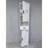 69"Tall Bathroom Storage Cabinet With 2 Barn Doors And 1 Drawer, Narrow Storage Unit, Adjustable Shelves,Floor Cabinet For Bathroom, Living Room, Entryway,Kitchen-2124152843