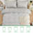 Gogreen 100% Cotton 3 Pieces Luxury Twin Duvet Cover Floral, Soft & Breathable Twin Bedding Sets, Pattern Twin Comfy Duvet Cover, with Zipper Closure-117042715-117042710