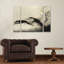 Ensemble de 3 panneaux d'art rétro "Art Deco Woman Greyhound" Vintage Apple Collection-745544369