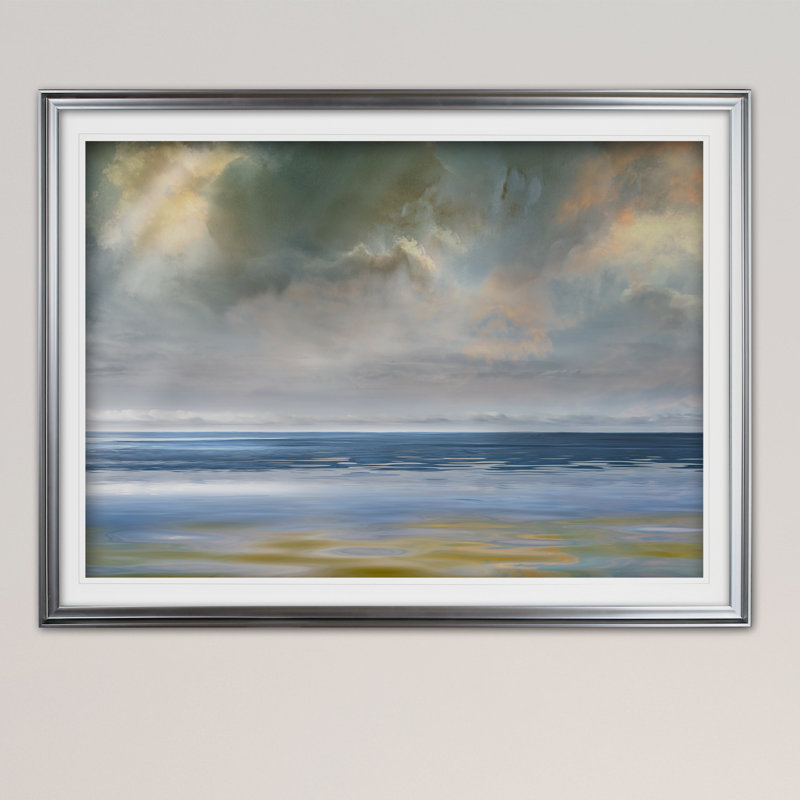 " Reflection Of Light ", Silver, 30" H x 40" W x 1.5" D