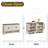 3-Tier Farmhouse Storage Cabinet With Adjustable Shelves-108601730