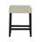 Transitional Bar Table Set With Upholstered Tufted Stools,Set Of 3