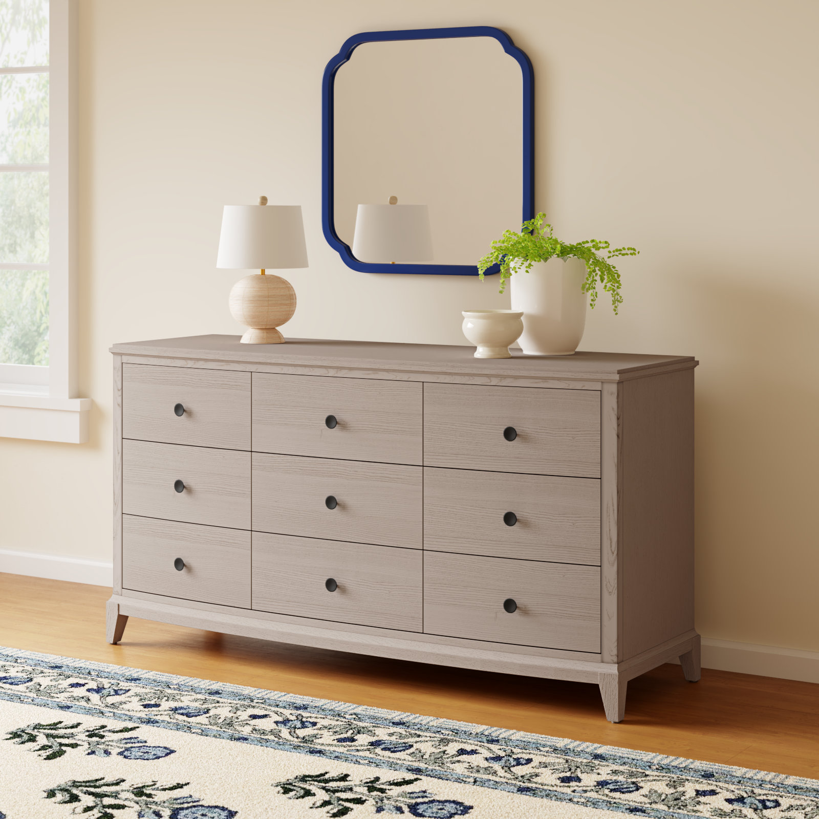Nadine 9 - Drawer Dresser