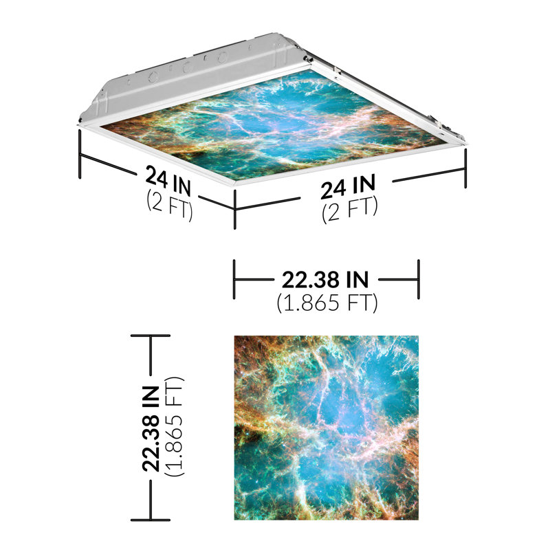Housse pour éclairage décoratif flexible astronomique