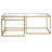 Kennedy Glass Top Nesting Coffee Table-2070212923
