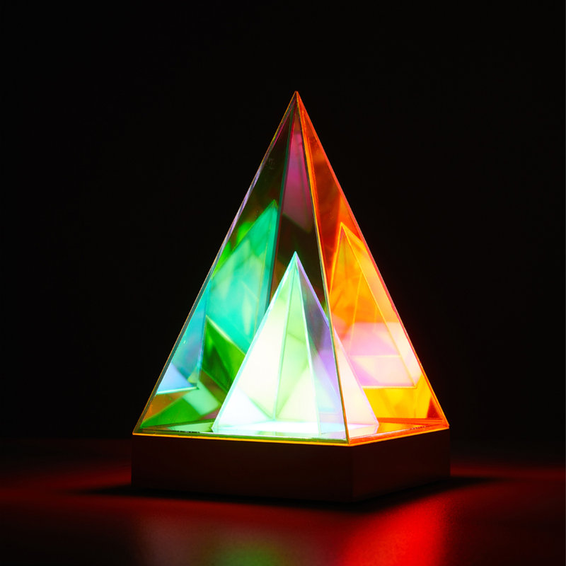 Creative Pyramid Table Light
