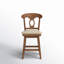 Tabouret de comptoir pivotant rembourré Marcotte-2008173769-1954776650