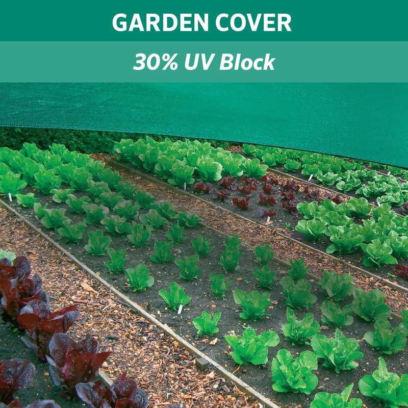 Rainforest Green 6' x 15' UV Block Shade Fabric Roll