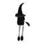 Gnome noir assis Jayre