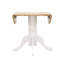 Élégante table de salle à manger inclinable en brun - crée un espace sophistiqué naturel et blanc avec un style pratique et mobile
