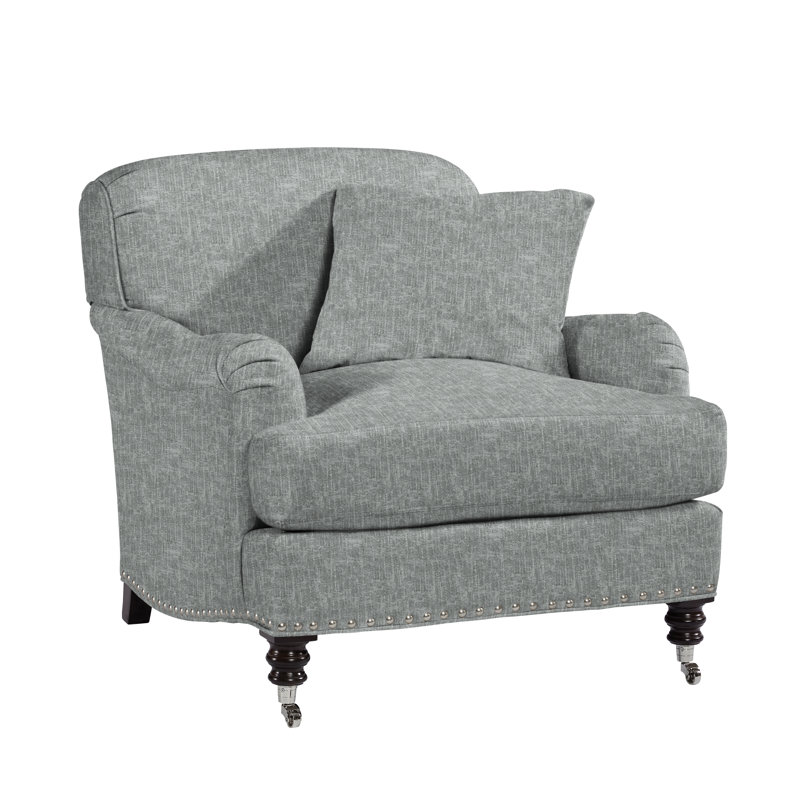 Albert 36" Wide Armchair, Castine Gray