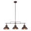 Essence 3-Light Industrial Kitchen Island Pendant Lighting Fixture Linear Chandelier-1700938413