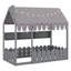 Lit de maison avec garde-corps, tente et lumières, cadre de lit en bois avec 3 tablettes de rangement-966234769-966234774