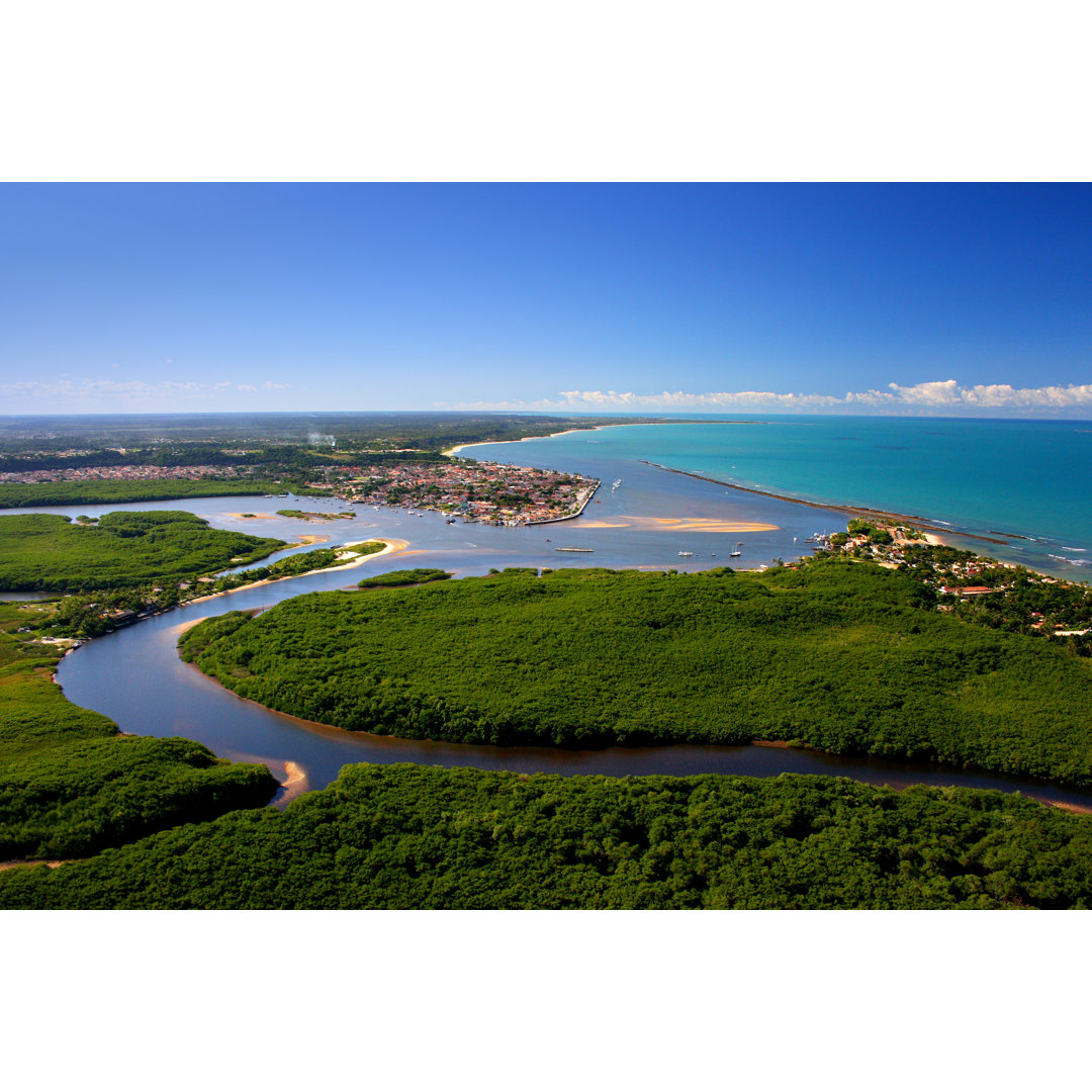 Sicherer Hafen in Südbahia - Leinwandbild