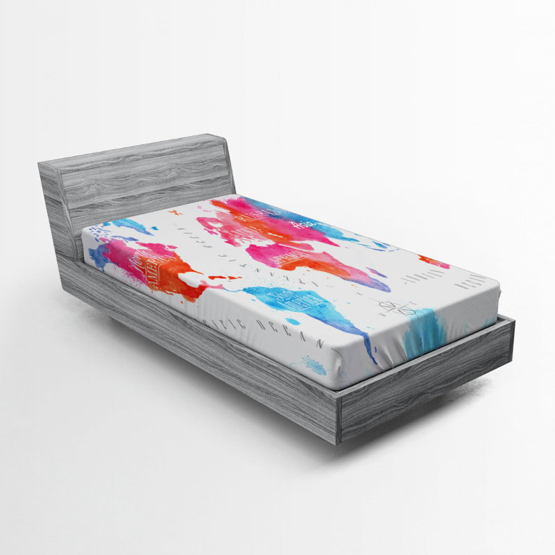 Microfiber Fitted Sheet, Twin Fitted Sheet