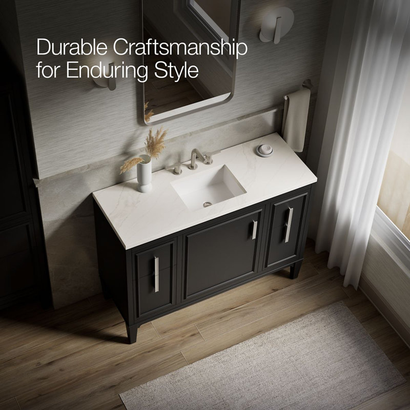 Southerk 48-In Bathroom Vanity Set, Slate Gray