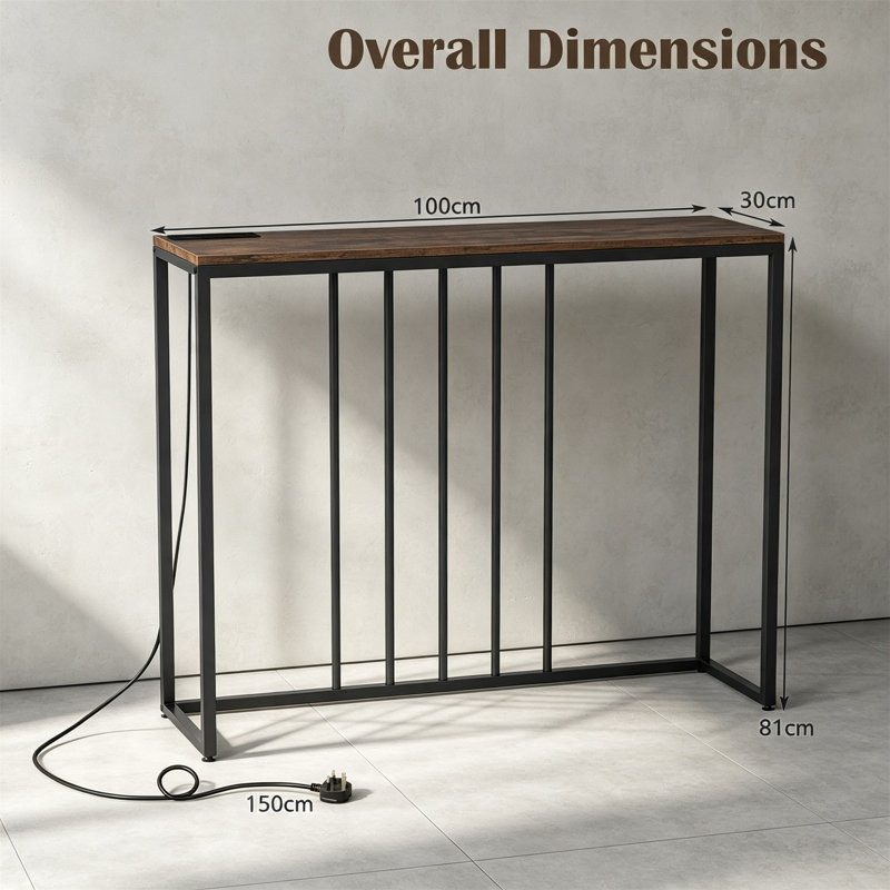 100 cm W Console Table