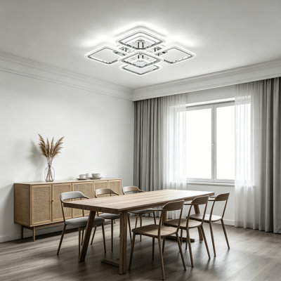 Lolanda 5 - Light 23.62" Acrylic LED Flush Mount