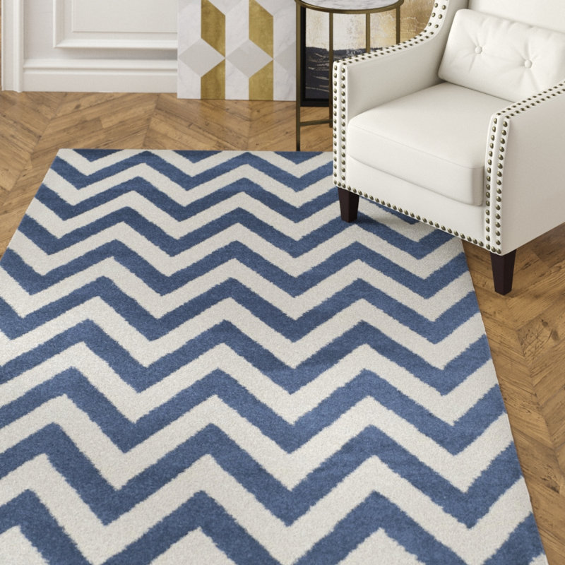 Falstaff Performance Chevron Rug, Rectangle 9' x 12'