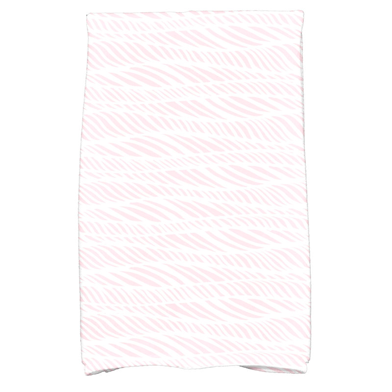 Viet Tea Towel Kitchen Towel, Pink