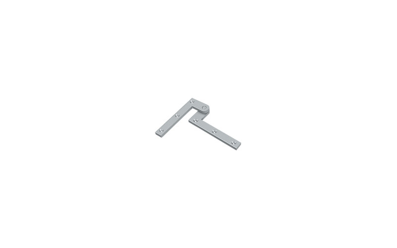 99'' x 16'' Butt Bearing Hinge, Brushed Chrome