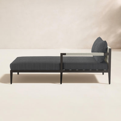 Nida 33 " Teak Patio Chaise Lounge
