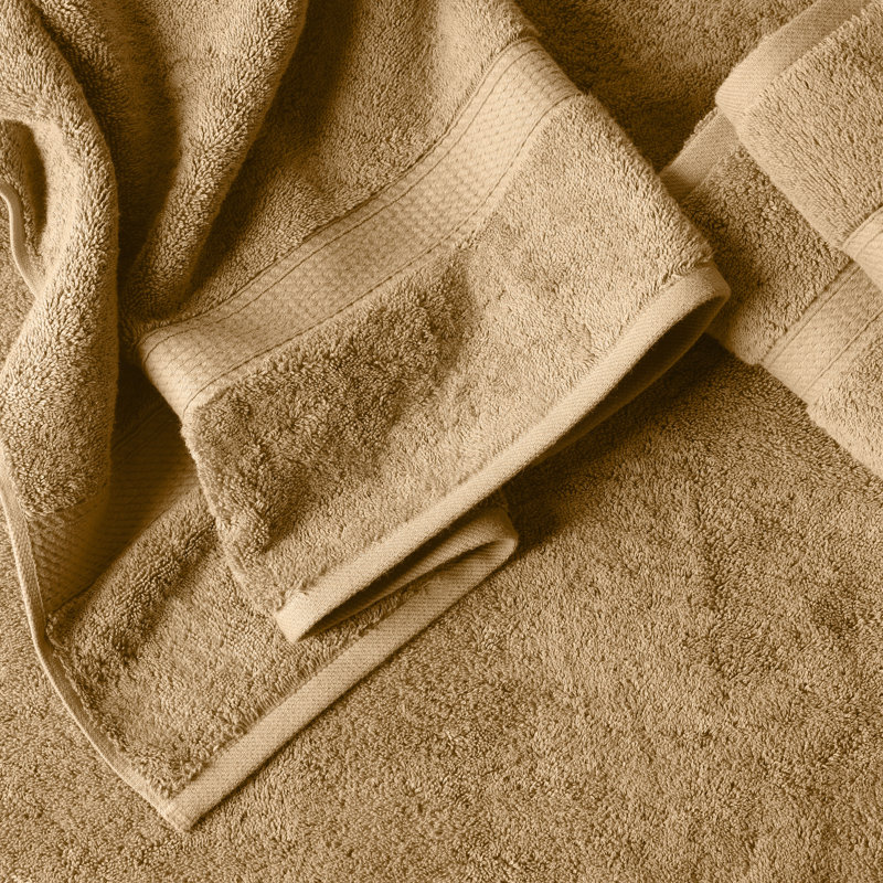 Serviette de bain de luxe en coton égyptien Donald, Grillé