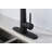 Black Kitchen Faucets With Pull Down Sprayer-117563226