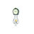 70236B4F187B4E67AC3BCDB6B01CC07A Paulina Wrought Iron Pendulum Wall Clock