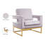 Fauteuil en velours l 33 po Binghamton-694730417-694730416