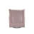 Pink Fabric Glider Chair With Swivel