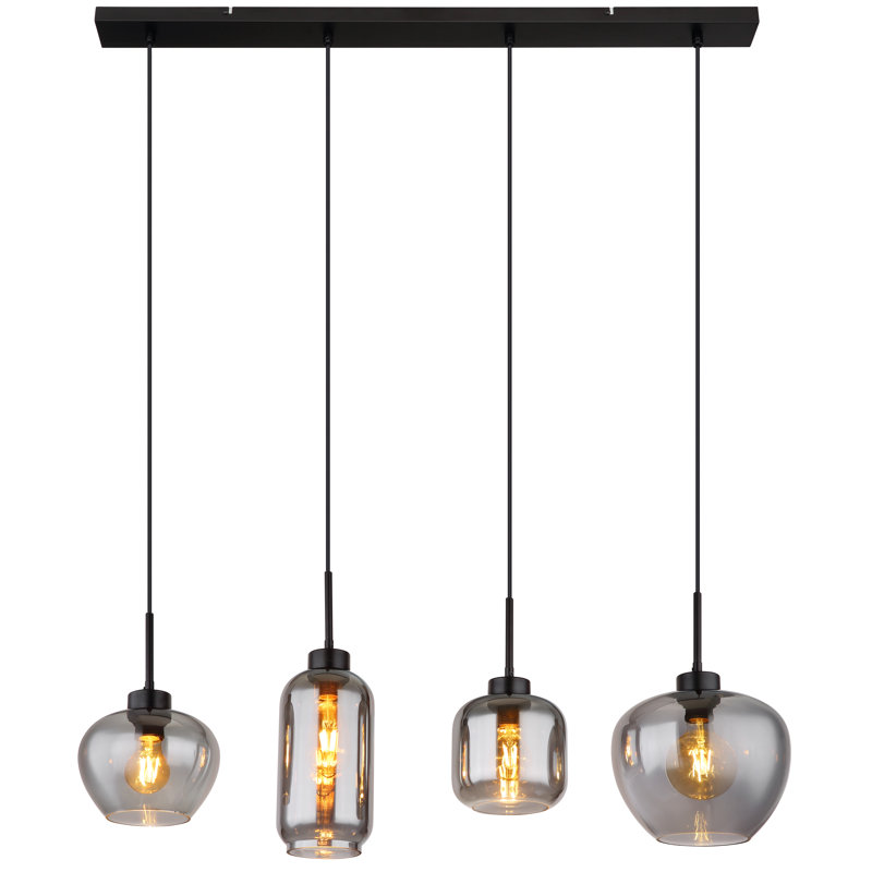 Najac 4 - Light Matte Black Pendant