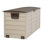 Coffre de rangement pour terrasse en plastique 75Gal
