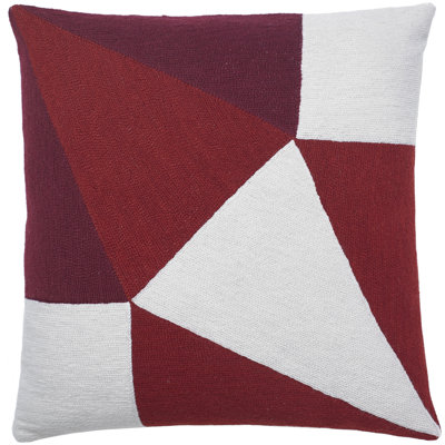 Prism Hand-Embroidered Chain Stitch Pillow