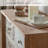 Retro Distressed Solid Wood Accent Cabinets