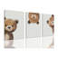 3 Piece Wrapped Canvas Print-1229874704