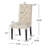 Raeona 20.5'' H Tufted Linen Upholstered Side Chair