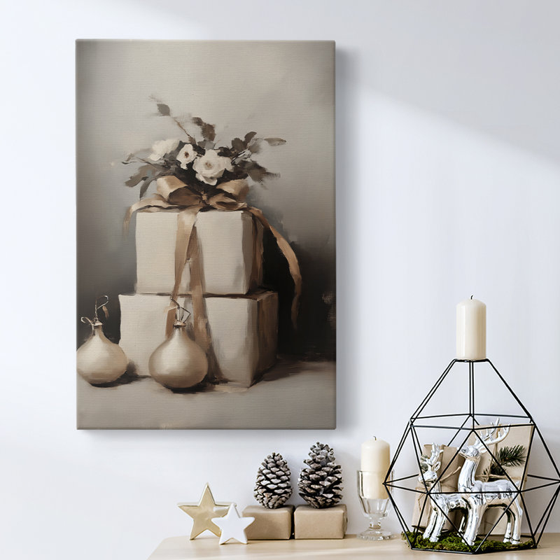 Art des Fêtes de Noël - Toile tendue avec châssis - Série 2-LXXXVII