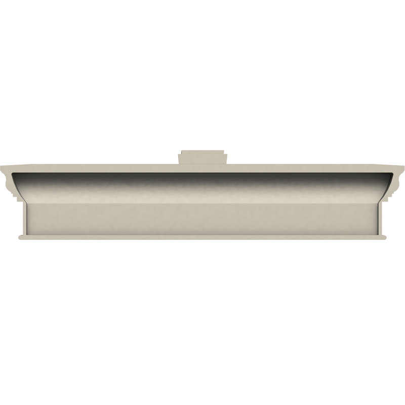 Craftsman Crosshead w/ Deco Keystone, 158 inches