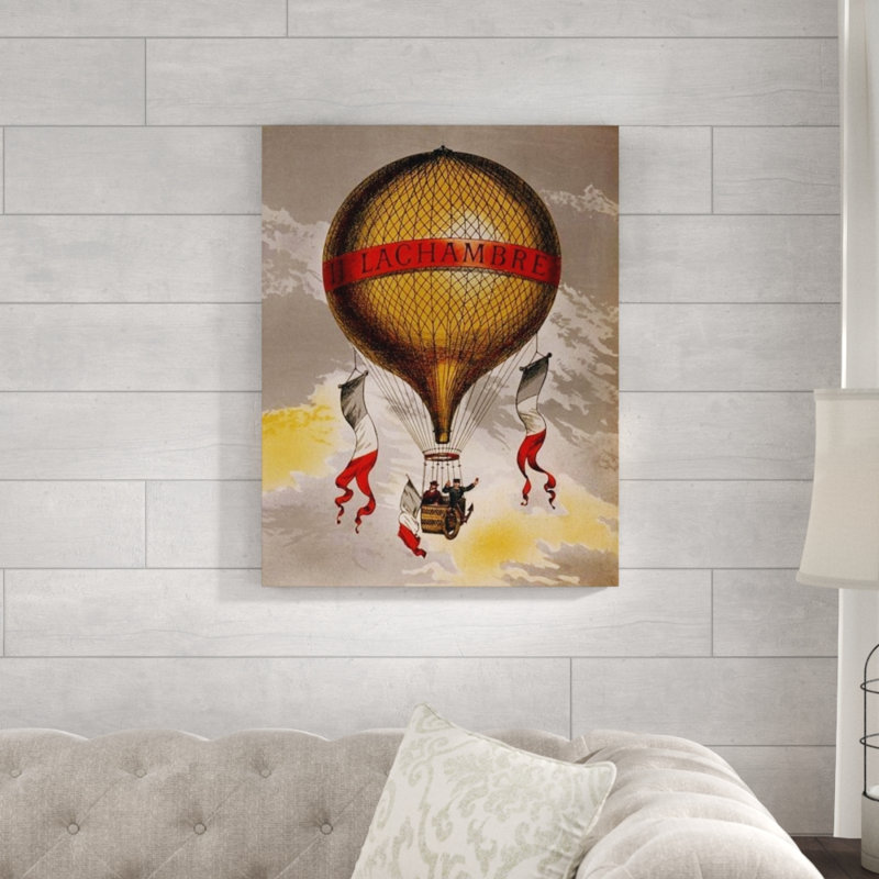 'Lachambre Balloon' Graphic Art Print, 80cm H x 60cm W x 1.8cm D