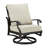 Clarissa Swivel Aluminum Outdoor Lounge Chair-393284766