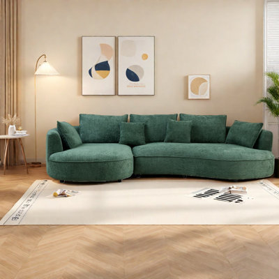 Canapé modulaire surdimensionné avec méridienne Boucle
