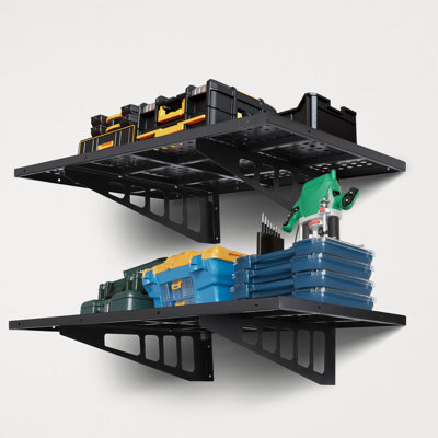 Metal Wall Mounted Shelving Unit