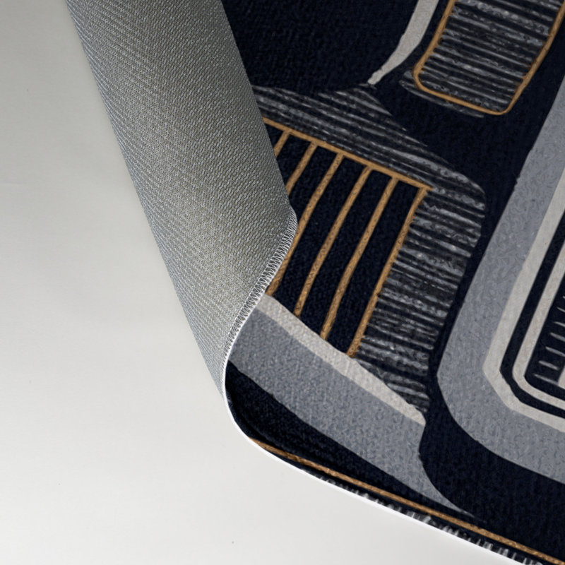 Tapis intérieur et extérieur gris Transport, Rectangle 9 pi x 12 pi