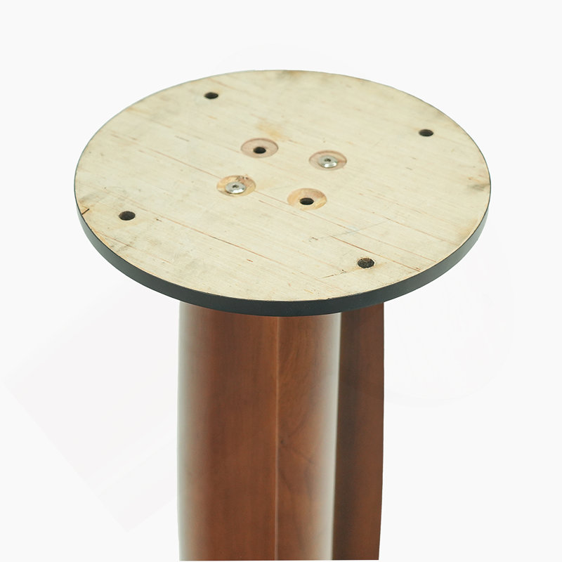 Table de salle à manger moderne carrée, table en pierre frittée de 33,5 po avec pieds en bois et base dorée, table de cuisine pour 2 personnes pour un petit espace, capacité de poids de 150 lb (seulement la table de Négociation)