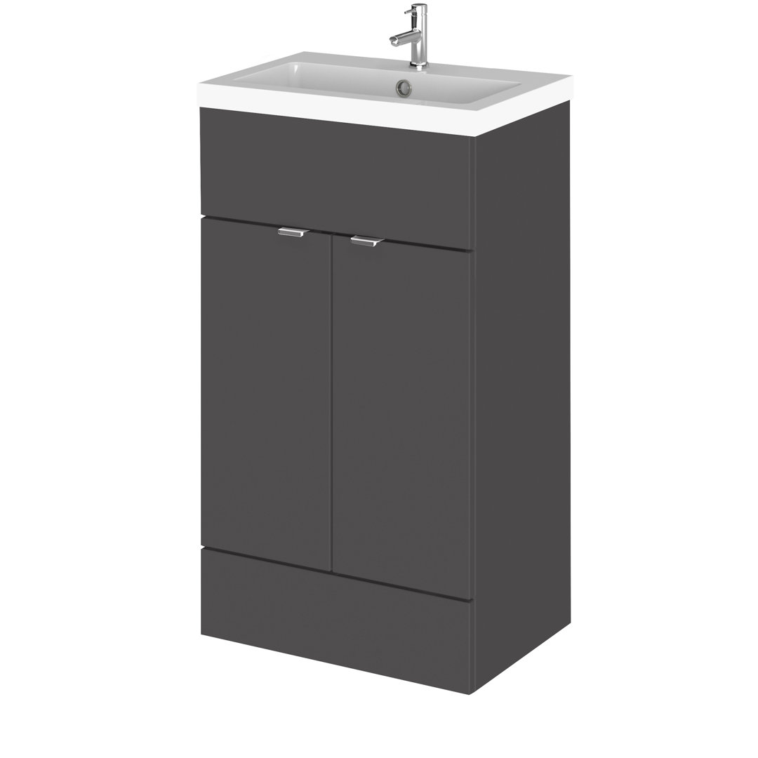 Fusion 500mm Free-standing Vanity Unit