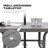 Walnes Outdoor Patio Dining Set, Iron Table, with PVC-coated polyester Chairs-75026922